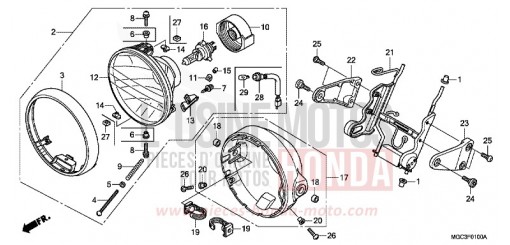 PROJECTEUR CB1100AD de 2013